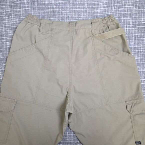 5.11 Tactical Pants Taclite Pro Ripstop Cargo 74273 Khaki Mens Measured 31.5x31 - Picture 5 of 14